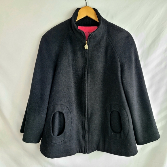 Betsy Johnson Wool Circle Coat - Picture 2 of 10